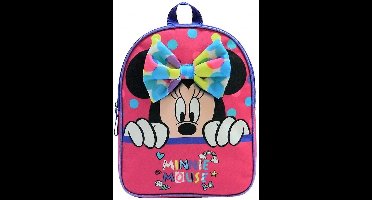 MINNIE MOUSE Confetti Strik Rugzak Rugtas School Tas 3-6 Jaar