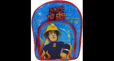 Brandweerman Sam Saving The Day - Rugzak - Blauw