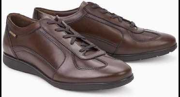 Mephisto LEONZIO lederen herensneaker donkerbruin - Maat 40.5
