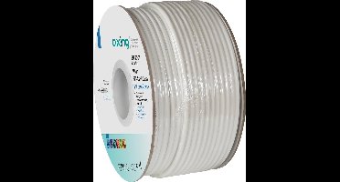 Axing SKB 75-01 Satelliet Aansluitkabel Coax 100.00 m Afgeschermd (dubbel)