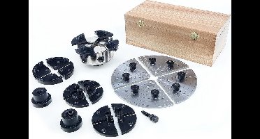 CK 6 - 4 H Houtklauwplaat voor Houtdraaibank