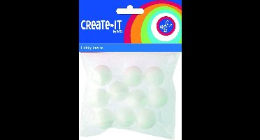 Create It Polystyreen Bollen 2.5 Cm 10 Stuks