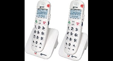 Geemarc AmpliDECT 260-2 - Duo DECT telefoon - Geluidsversterking - Wit