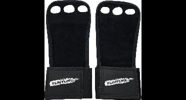 Ledere grips voor gebruiks als crossfit grips of fitnesshandschoen L