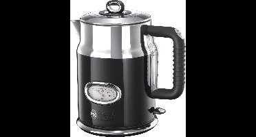 Russell Hobbs 21671-70 Retro Classic Noir Waterkoker - Zwart