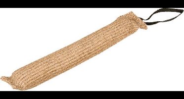 Flamingo Sisal zak met Handvatten - Hondenspeelgoed - 53.5 cm - Taupe