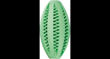 Flamingo Rugby Munt - Hondenspeelgoed - 11.6 cm - Groen