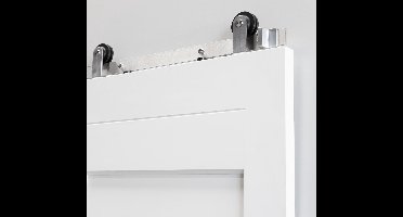 Schuifdeurset 'Noa' rvs 2x1meter.