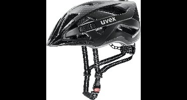 UVEX City Active Fietshelm, zwart Hoofdomtrek 52-57cm