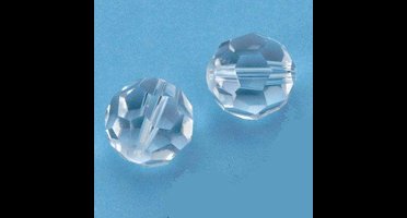 Facet Geslepen Kralen Transparant, 16mm, 3 stuks