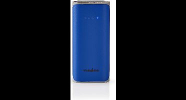 Nedis Powerbank met 1 USB-A poort (max. 1A) - 5.000 mAh / blauw