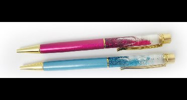 Summer fun pennen set glitter K-5819041