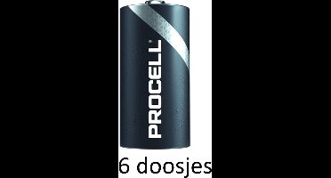 6x Procell Alkaline C/LR14 10 pack -