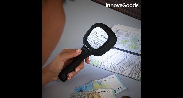 Ultraviolet and LED Magnifying Glass Magiolet InnovaGoods