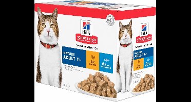 Hill's Science Plan  - Feline Mature Adult - Favourite Selection 12x85 g