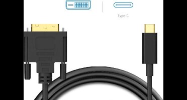 Akasa Type C to DVI-D adapter cable, 1.8 meters