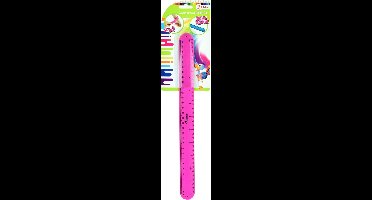 Toi Toys Klaparmband liniaal roze