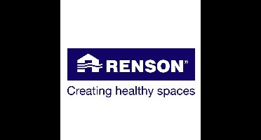 Renson schoepenrooster rond inbouw 125mm aluminium bruin Ral 8019 met insectengaas