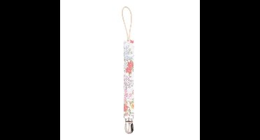 Baby Fopspeen riem - Fopspeen clip - Fopspeen koord - Fopspeenketting - Katoen - Baby & Kind - Bloemen