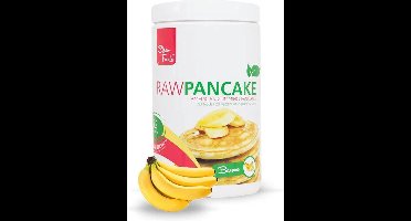 1x RawPancake Banaan • Caloriearm • Glutenvrij • Vetvrij • Tarwebloemvrij • Geen toegevoegde suikers • Helpt bij afvallen