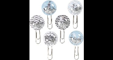 Paperclips Marine Shakers Blauw 25 Mm 6 Stuks