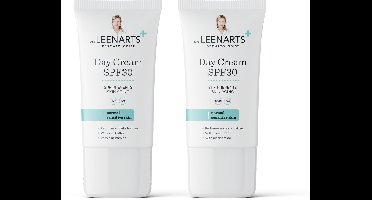 Drs Leenarts 2x Dagcrème SPF 30 – Parfumvrij – Met squalaan & vitamine E – 100 ml