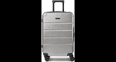 Police Dublin 4 wielen Trolley M 64 cm met uitbreidingsplooi - Harde bagage - Combinatieslot - grey taupe