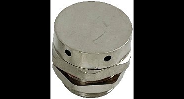 TRU COMPONENTS TC-10473492 Drukcompensatie element M20 Messing (vernikkeld) Messing 1 stuk(s)