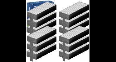 3x 021 Akoestisch Filter voor 17004801 / HEZ9VEDU0 / CA084010 / Z811DU0