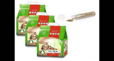 Cat's Best Original 3x10l - Cat's Best Original voordeelverpakking - incl catnip