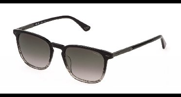 Police SPLQ86 Grigio striato lucido 54/20/145 MAN Zonnebrillen