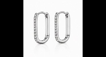 Oorbellen- Zilverkleurig - Verguld - Roestvrijstalen oorbellen - sieraden – Cadeau tip – Hip - Trendy