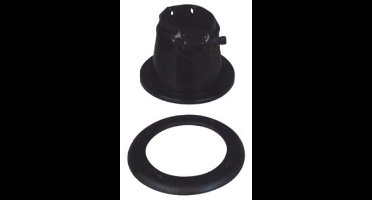 Kabeluitgang zwart 105/68mm