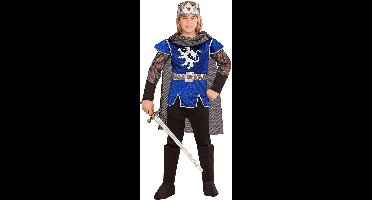 King Arthur kostuum blauw kinderen