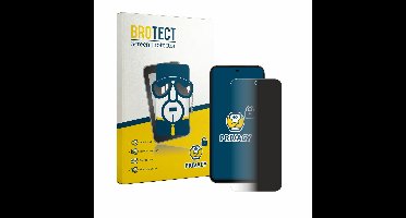 BROTECT - privacy screenprotector voor Oppo A6t Pro 4G - Folie Beschermfolie Blauwlichtfilter