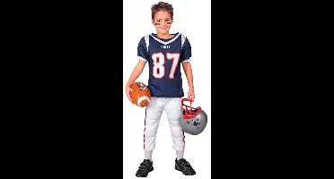 American Football Speler Nummer 87 - Jongen
