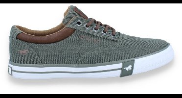 Mustang Heren Sneaker | Kaki | Maat: 46