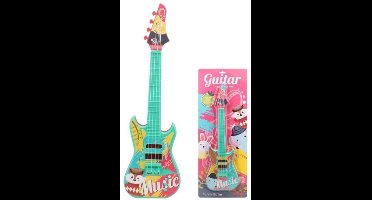 Ultiluxe® Speelgoed gitaar - Kindergitaar - Muziek speelgoed - 49 cm - Speelgoed instrument - Gitaar - Multicolor