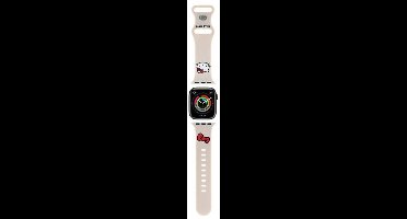 Hello - Kitty - Siliconen Kitty Hoofdband voor Apple Watch 38/40/41mm - beige