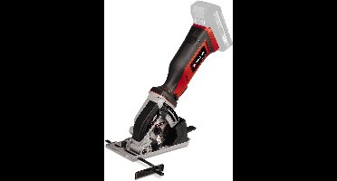 Einhell Accu Cirkelzaag TE-CS 18/89-1 Li Solo - Power X-Change - 18 V/Li-ion - 3.500 t/min - �89 mm - Max. Zaagdiepte: 28 mm - Incl. 2 zaagbladen - Excl. accu en lader