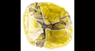 Jonotoys voetbal maat 2 geel kunststof voor kinderen.