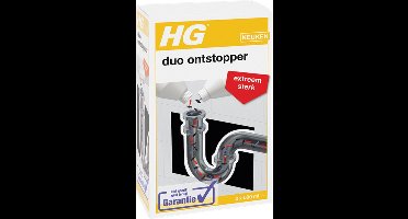 HG duo ontstopper afvoer - 2 x 1 L