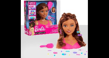 BARBIE STYLING HEAD BROWN HAIR KAPHOOFD 20Pieces (62570/625273)