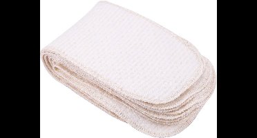 10 Stuks Herbruikbare Baby Luiers van Zacht Katoen, Ademend en Waterabsorberend, Multifunctionele Inlegger voor Pasgeborenen