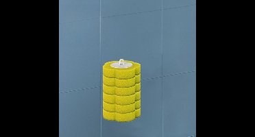 6 Vervangende Koppen Voor Wegwerptoiletborstels, Wegwerptoiletborstelkoppen, Vervangende Koppen Voor Wegwerptoiletreinigingssticks, Vervangende Wegwerpborstelkoppen (Citroengeur)