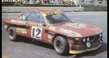 BMW 3.0 CSL BMW Luigi #12 Winner 24h Spa 1974 - 1:18 - Minichamps