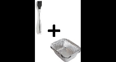 Napoleon - Grillset Lakkwast - Compleet met lekbakjes - Eenvoudig schoon