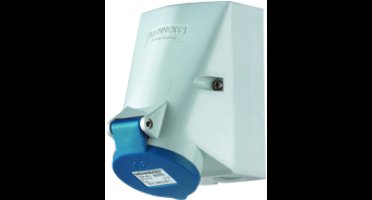 Mennekes CEE wandcontactdoos 4-polig 230V 9H 32A IP44 TwinCONTACT (1856)