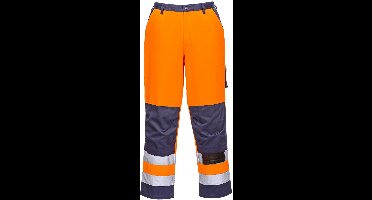 Portwest Lyon Hi-Vis Broek TX51 - Oranje/Marine - M