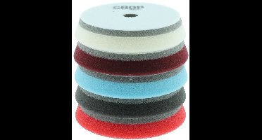 CROP Interface Polijstschijven Set 125mm - Car Detailing Essential Pack